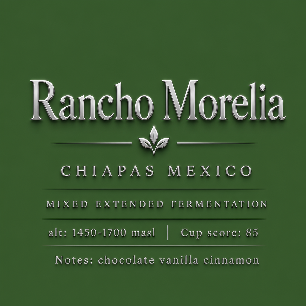 Rancho Morelia Mexican medium-light roast coffee bag - Kame Roastery