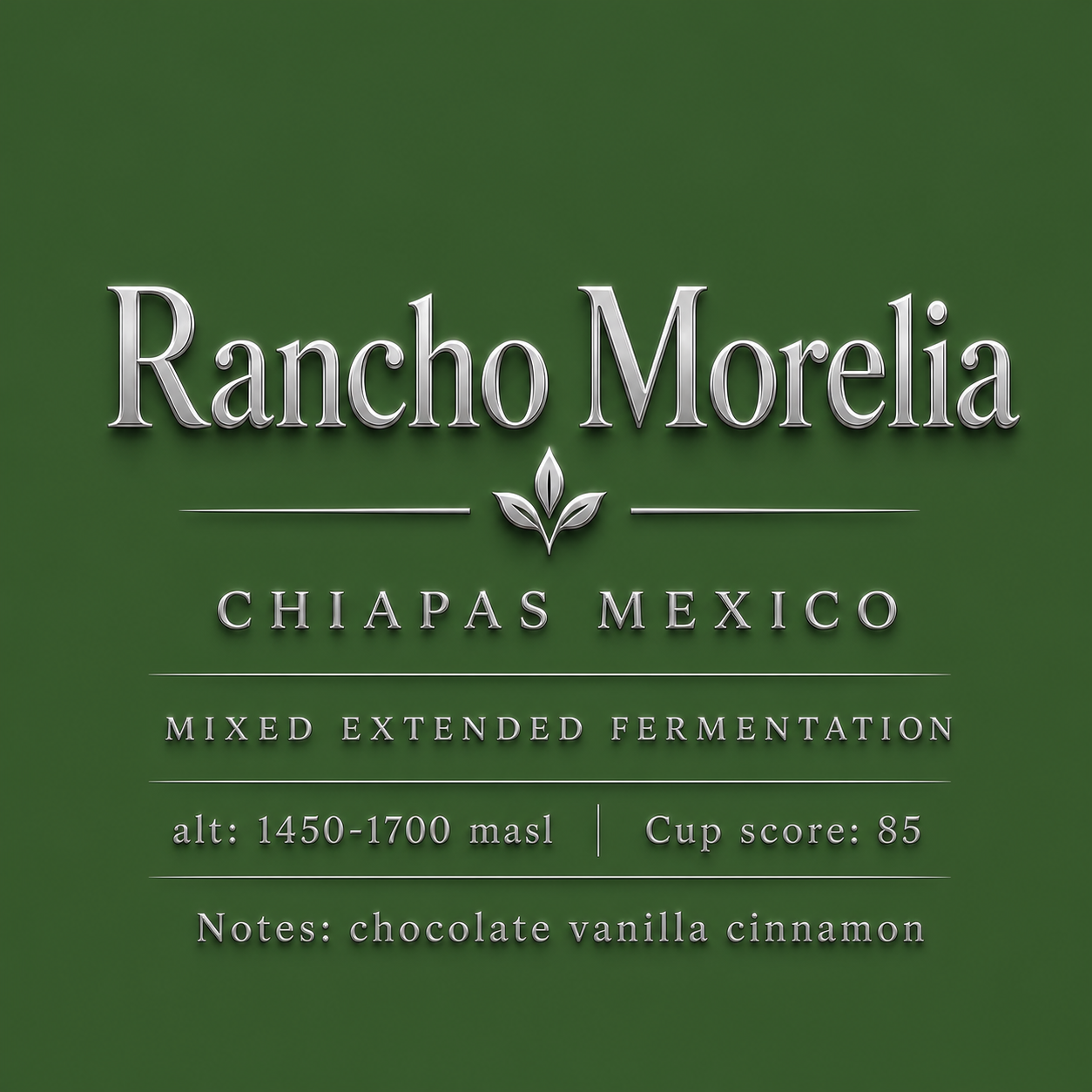 Rancho Morelia Mexican medium-light roast coffee bag - Kame Roastery