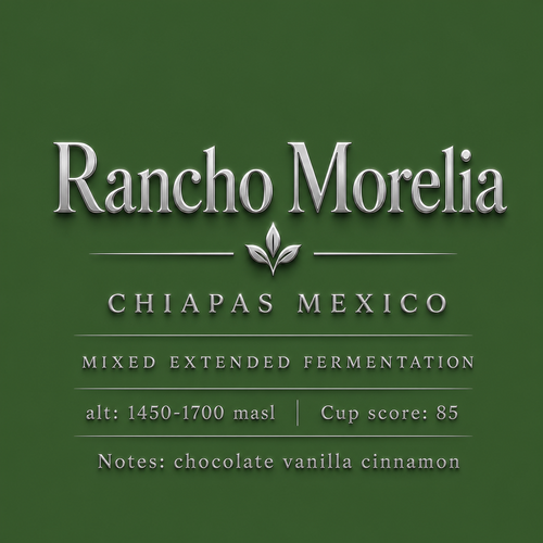 Rancho Morelia Mexican medium-light roast coffee bag - Kame Roastery